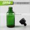 30ml disposable glass dropper bottle gold cap for e liquid essential oil