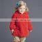 DB2806 dave bella 2015 autumn winter infant coat baby boutique jacket girls red coat girls coat girls jacket