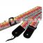 rainbow colorful flower style Ukulele Strap fit for 21" 24" 26" ukulele guitar Adjustable strap with buckle