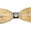 wholesale handmade mens wooden bow ties Wood tie with a box