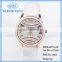 Crocodile leather band lady watch with good price