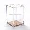 Factory wholesale clear plastic pencil case, plastic pencil box