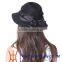 Floppy 100% wool felt women hat