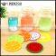 New Arrival Colorful Silicone fruits Cup Mat Drink Placemat