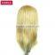 wholesale 100% human hair mannequin head afro training mannequin head with clamp for hairdresser