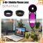 3 in 1 Clip-On Fish Eye Wide Angle, Fisheye Camera Lens Smartphone, Macro Smartphone Lens