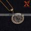 Iced Out Brand New Masonic Designer Style Stainless Steel 14K Gold Pendant Quality Choice