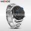 men quartz watch full stainless steel strap fashion wrist watch men's watch
