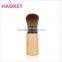single cheek bamboo handle cosmetic brush suits
