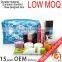 China 2016 colored pvc beauty bag cosmetics