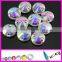 crystal ab rivolis sew on rhinestones flatback strass jewellry beads with holes
