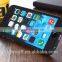 With 360 Degree Rotating Ring Kickstand and Tempered Glass Screen Protector Full Body Cover Case for iPhone 5S SE 6 6S