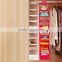 Nine Shelf Hanging Closet Organizer