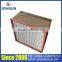 High Temperature Resistance Deep-pleat Hepa Air Filter