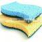 abrasive cleaning scouring pad,soft natural green scrubber cellulose sponge,eco-friendly scrub cellulose sponge