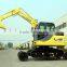 8ton wheeled crawler excavator construction excavator attachment