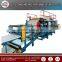 Hydraulic post cutting OEM step tile roof roll forming machine with safety guard