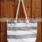 Wholesale Blank Stripped Tote Bag