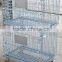 RH-C-A 800*500*540 small size foldable collapsible wire mesh container used for storage wire mesh 25*25 50*50