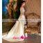 GS4 elegant sweetheart off the shoulder 2015 wedding dress A-line lace half sleeve floor length vestidos de novia con mangas