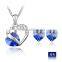OUXI 2015 Hot Sale New Style jewelry set fashion made with Crystal S-2062