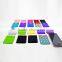 Novelty promotional microfiber self-adhesive card wallet