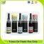 Fancy paper custom logo round tube wine gift box