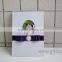 Wedding Guest Books with silk cover and ribbon