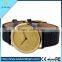 Latest couples Elegant charm Design Leather Strap anticlockwise Watches