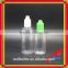 5ml 10ml 15ml 30ml 50ml PET PE plastic dropper bottle for e juice bottle