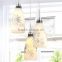 modern pendant Light covers ,indoor lamp shade,three lights glass round lamp shade