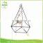 Diamond Geometric Candle Flower Jewelry Planter Holder Colored Minimal Decor christmas wedding india god wall hanging decoration