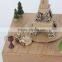 Collectible Wooden Nature Gift Musical Box Paris - Waltz Of The Flowers