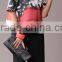 Pretty Steps 2016 elegant ladies casual half sleeve cardigan flower print high quality blouse