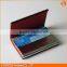 China supplier leather promotional card case for business man