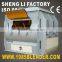 Stainless steel double shaft paddle mixer