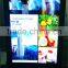 hot sale 55 inch advertising double side digital touch screen