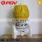 single acting PVDF body diaphragm membrane valve with JIS10K flange