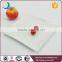 New product square shape white catering ceramic plate