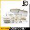 New goods crockery sets fine porcelain china dinnerware set for restaurant