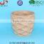 Wave patterned Ceramic Succulent Pot Matte flower pot