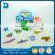 new design large plastic animal toy mini plastic toy animal made in China wooden animal toy