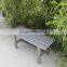 Garden bench aluminum metal furniture parts