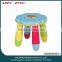 Family table setting kids folding plastic table and chair set