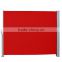 3x1.2M Garden Durable Waterproof Aluminum Red Side Shade Awnings