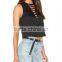 Muscle Tank Manufacturer Women Sexy Lace Up Tank Top HST2394