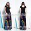 summer lady wide hips casual loose wide leg square dance pants