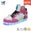 HFJH428 High quality adult sport light up led shoes in china