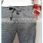 wholesale cotton men jogger sweatpants with rib cuff