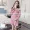 Wholesale Spring Formal Maternity Ruffle Dress 2017 Fashion Loose Lady Chiffon Dress
